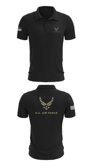 Short Sleeve Performance Polo, Wings, Air Force, Teamtime, Team time, sublimation, custom sports apparel, team uniforms, spirit wear, spiritwear, sports uniforms, custom shirts, team store, custom team store, fundraiser sports, apparel fundraiser