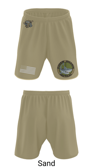 Athletic Shorts With Pockets, Wilmington Tiger Shark, Army, Teamtime, Team time, sublimation, custom sports apparel, team uniforms, spirit wear, spiritwear, sports uniforms, custom shirts, team store, custom team store, fundraiser sports, apparel fundraiser