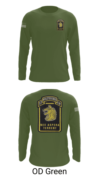 Long Sleeve Performance Shirt, Wolfhounds, Army, Teamtime, Team time, sublimation, custom sports apparel, team uniforms, spirit wear, spiritwear, sports uniforms, custom shirts, team store, custom team store, fundraiser sports, apparel fundraiser