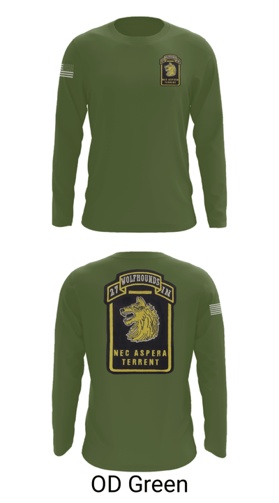 Wolfhounds 24858493 Long Sleeve Performance Shirt - 46