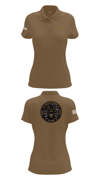 Womens Short Sleeve Performance Polo, VALLEY K9, , Teamtime, Team time, sublimation, custom sports apparel, team uniforms, spirit wear, spiritwear, sports uniforms, custom shirts, team store, custom team store, fundraiser sports, apparel fundraiser