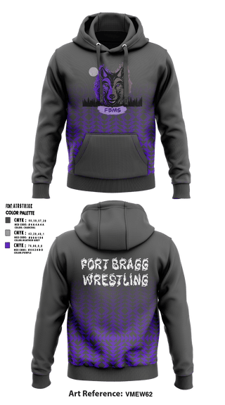 Hoodie, Fort Bragg Middle School, Wrestling, Teamtime, Team time, sublimation, custom sports apparel, team uniforms, spirit wear, spiritwear, sports uniforms, custom shirts, team store, custom team store, fundraiser sports, apparel fundraiser