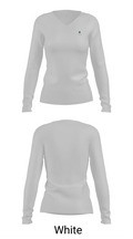 Ji pro Windows cleaning 46839739 Women's Long Sleeve V-neck Shirt - 16