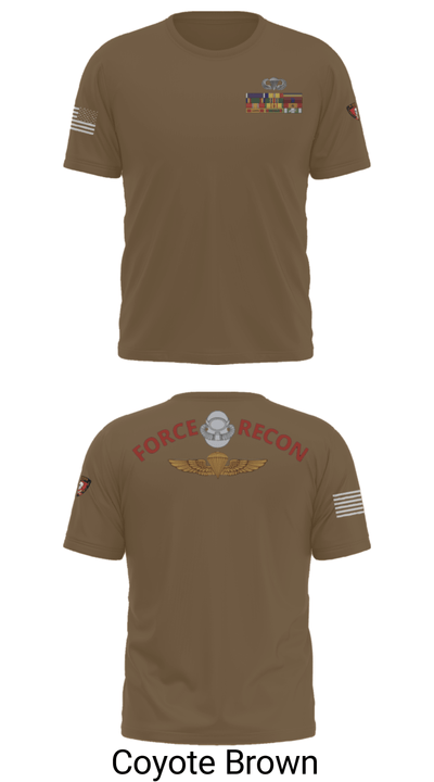 B Co. 3rd Recon Bn 24537683 Old School Cotton Feel Shirt - 10