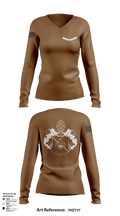 NA 10904761 Women's Long Sleeve V-neck Shirt - 130