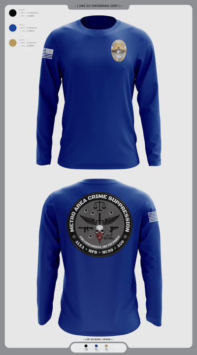 SPECIAL OPERATIONS UNIT 51763546 Long Sleeve Performance Shirt - 2