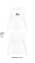 Premier Pool Service 13070505 Women's Long Sleeve V-neck Shirt - 15