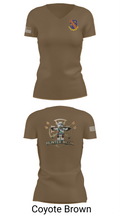 1-148th HHB Medics 16650436 Women's Short Sleeve V-neck Shirt - 8