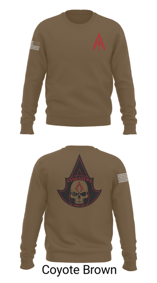 Crew Neck Sweatshirt, A Co. 1-3 AB, Army, Teamtime, Team time, sublimation, custom sports apparel, team uniforms, spirit wear, spiritwear, sports uniforms, custom shirts, team store, custom team store, fundraiser sports, apparel fundraiser