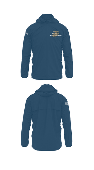 Windbreaker, Marine Training Academy USA, Marines, Teamtime, Team time, sublimation, custom sports apparel, team uniforms, spirit wear, spiritwear, sports uniforms, custom shirts, team store, custom team store, fundraiser sports, apparel fundraiser