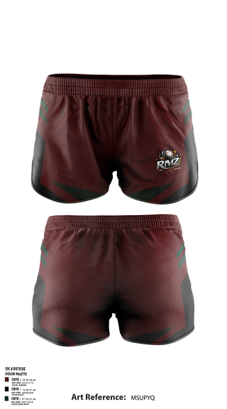 Womens Shorts, RMZ, Softball, Teamtime, Team time, sublimation, custom sports apparel, team uniforms, spirit wear, spiritwear, sports uniforms, custom shirts, team store, custom team store, fundraiser sports, apparel fundraiser
