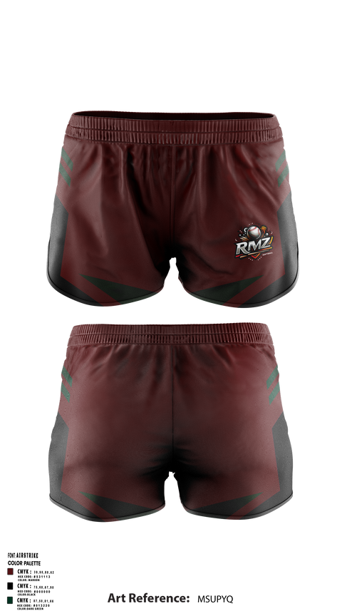 Womens Shorts, RMZ, Softball, Teamtime, Team time, sublimation, custom sports apparel, team uniforms, spirit wear, spiritwear, sports uniforms, custom shirts, team store, custom team store, fundraiser sports, apparel fundraiser