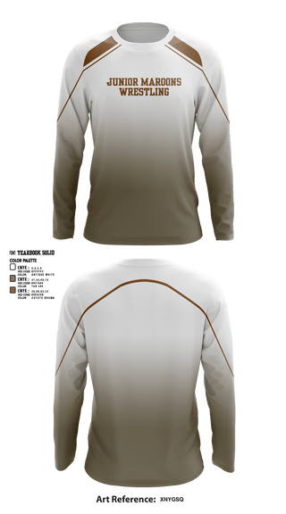 Long Sleeve Performance Shirt, Junior maroons, Wrestling, Teamtime, Team time, sublimation, custom sports apparel, team uniforms, spirit wear, spiritwear, sports uniforms, custom shirts, team store, custom team store, fundraiser sports, apparel fundraiser