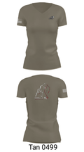 USACA-R 32862257 Women's Short Sleeve V-neck Shirt - 68