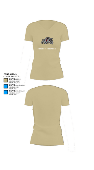 Womens Short Sleeve Vneck Shirt, Okmulgee High School Football, Football, Teamtime, Team time, sublimation, custom sports apparel, team uniforms, spirit wear, spiritwear, sports uniforms, custom shirts, team store, custom team store, fundraiser sports, apparel fundraiser