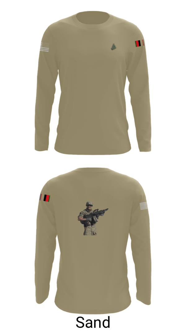 Long Sleeve Performance Shirt, MS ADT SECFOR, Army, Teamtime, Team time, sublimation, custom sports apparel, team uniforms, spirit wear, spiritwear, sports uniforms, custom shirts, team store, custom team store, fundraiser sports, apparel fundraiser