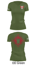 46th Engineer Battalion 60900947 Women's Short Sleeve V-neck Shirt - 48