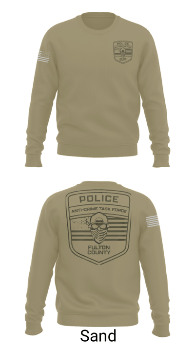 Fulton County Anti-Crime Task Force 27594594 Crew Neck Sweatshirt - 81