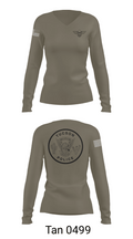TPD MOTOR UNIT 67112743 Women's Long Sleeve V-neck Shirt - 73