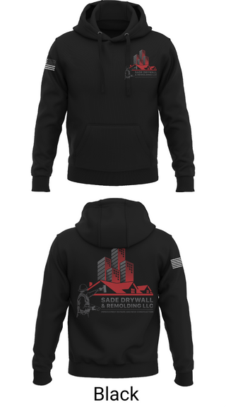 Hoodie, Sadedrywall & remolding llc, , Teamtime, Team time, sublimation, custom sports apparel, team uniforms, spirit wear, spiritwear, sports uniforms, custom shirts, team store, custom team store, fundraiser sports, apparel fundraiser