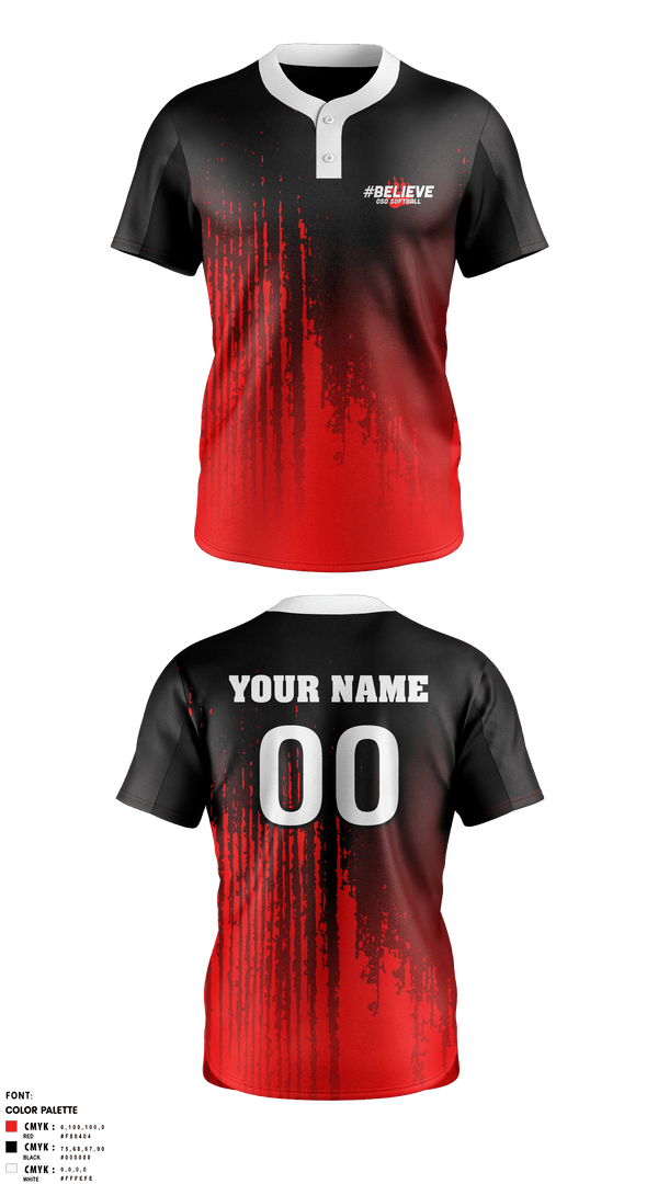 Two Button Softball Jersey, West Oso High School Softball, Softball, Teamtime, Team time, sublimation, custom sports apparel, team uniforms, spirit wear, spiritwear, sports uniforms, custom shirts, team store, custom team store, fundraiser sports, apparel fundraiser