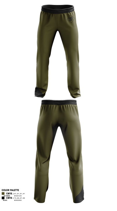 Whiskey Alpha Zulu 3904954 Sweatpants - 1