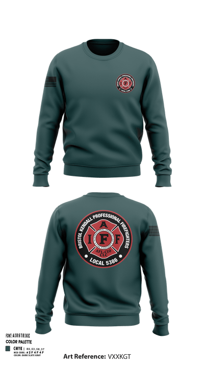 Local 5386 36178250 Crew Neck Sweatshirt - 120