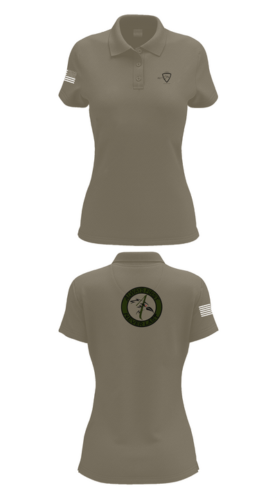 1055th Trans 1st Plt 68355484 Women's Short Sleeve Performance Polo  - 71