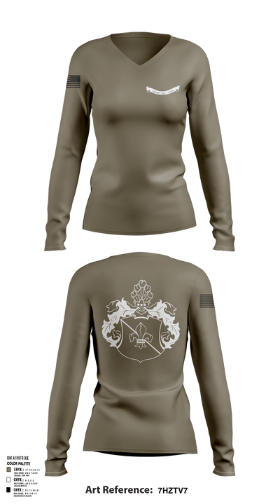 NA 10904761 Women's Long Sleeve V-neck Shirt - 131