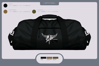Duffle Bag, San Antonio SRT, Police, Teamtime, Team time, sublimation, custom sports apparel, team uniforms, spirit wear, spiritwear, sports uniforms, custom shirts, team store, custom team store, fundraiser sports, apparel fundraiser