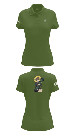Women's Short Sleeve Performance Polo, 3/7, Marines, Teamtime, Team time, sublimation, custom sports apparel, team uniforms, spirit wear, spiritwear, sports uniforms, custom shirts, team store, custom team store, fundraiser sports, apparel fundraiser