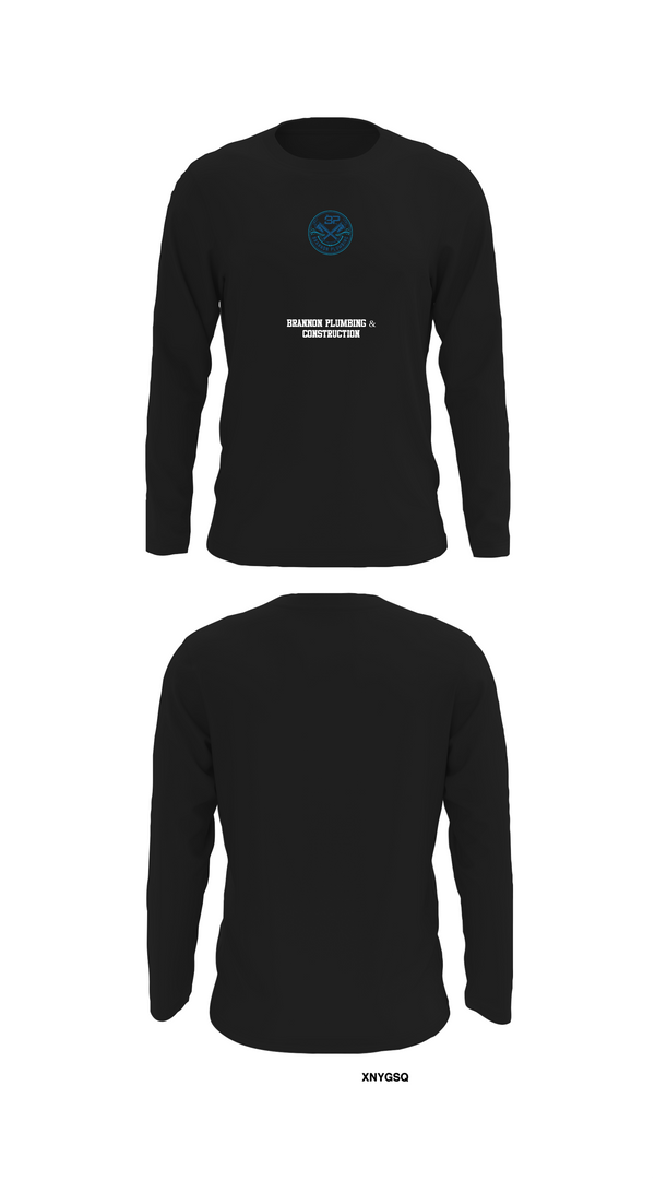 Long Sleeve Performance Shirt, Brannon Plumbing & Construction, , Teamtime, Team time, sublimation, custom sports apparel, team uniforms, spirit wear, spiritwear, sports uniforms, custom shirts, team store, custom team store, fundraiser sports, apparel fundraiser