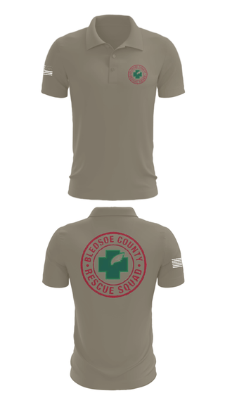 Short Sleeve Performance Polo, Bledsoe County Rescue Squad, , Teamtime, Team time, sublimation, custom sports apparel, team uniforms, spirit wear, spiritwear, sports uniforms, custom shirts, team store, custom team store, fundraiser sports, apparel fundraiser