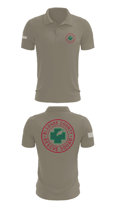 Bledsoe County Rescue Squad 83913637 Short Sleeve Performance Polo - 67