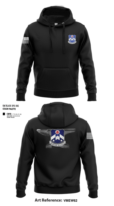 1-357th BSB 16223634 Hoodie - 27