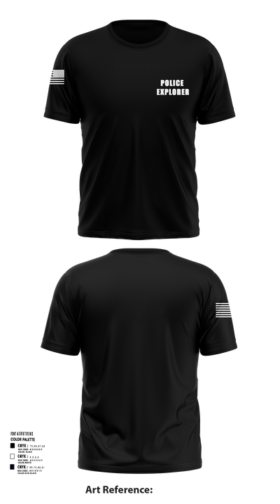 Police Explorer 83443947 Short Sleeve Performance Shirt - 114