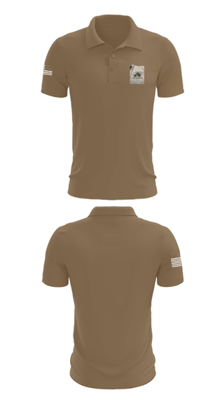 Short Sleeve Performance Polo, Camp Blanding Museum, Army, Teamtime, Team time, sublimation, custom sports apparel, team uniforms, spirit wear, spiritwear, sports uniforms, custom shirts, team store, custom team store, fundraiser sports, apparel fundraiser