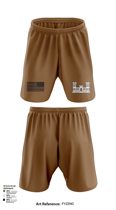 250TH ENGINEERING COMPANY 59783963 Athletic Shorts With Pockets - 142