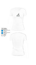 Axtell High School 87090286 Women's Short Sleeve V-neck Shirt - 18