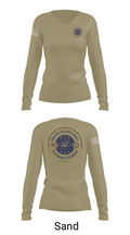USS AMERICA LHA6 62231282 Women's Long Sleeve V-neck Shirt - 92
