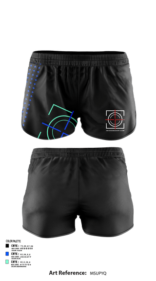 Womens Shorts, Triggered up, , Teamtime, Team time, sublimation, custom sports apparel, team uniforms, spirit wear, spiritwear, sports uniforms, custom shirts, team store, custom team store, fundraiser sports, apparel fundraiser