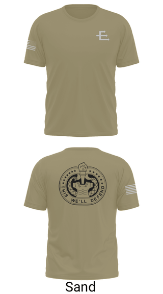 Short Sleeve Performance Shirt, E/701, Army, Teamtime, Team time, sublimation, custom sports apparel, team uniforms, spirit wear, spiritwear, sports uniforms, custom shirts, team store, custom team store, fundraiser sports, apparel fundraiser