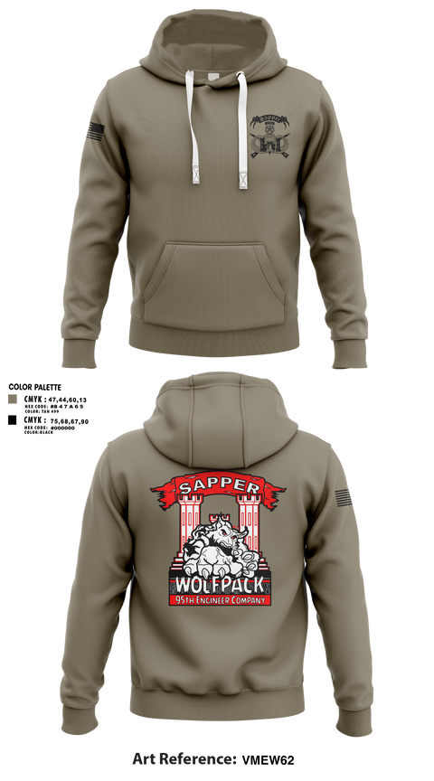 Hoodie, 95TH CEC-I, Army, Teamtime, Team time, sublimation, custom sports apparel, team uniforms, spirit wear, spiritwear, sports uniforms, custom shirts, team store, custom team store, fundraiser sports, apparel fundraiser