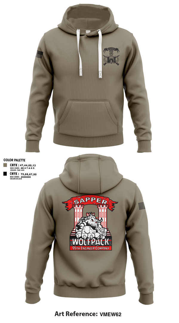 Hoodie, 95TH CEC-I, Army, Teamtime, Team time, sublimation, custom sports apparel, team uniforms, spirit wear, spiritwear, sports uniforms, custom shirts, team store, custom team store, fundraiser sports, apparel fundraiser