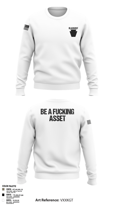 Blackout 17717609 Crew Neck Sweatshirt - 106