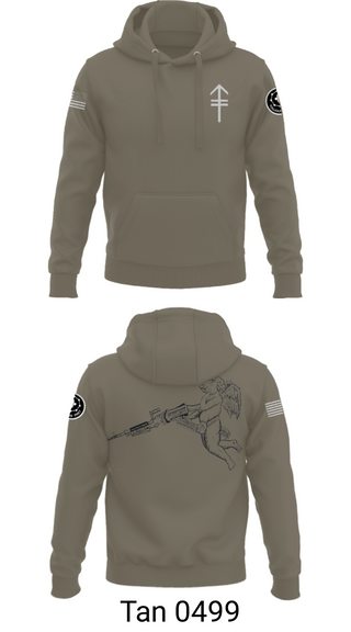 Hoodie, 2/2 3rd PLT Weapon SquadE TRP 3RD PLT WEAPONS SQUAD, Army, Teamtime, Team time, sublimation, custom sports apparel, team uniforms, spirit wear, spiritwear, sports uniforms, custom shirts, team store, custom team store, fundraiser sports, apparel fundraiser