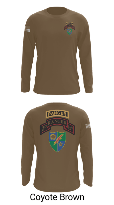 2nd Battalion 75th Ranger Regiment 36081201 Long Sleeve Performance Shirt - 6