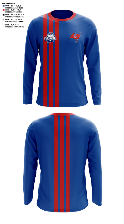 San Leandro High School Golf 2010709 Long Sleeve Performance Shirt - 41 (1)