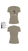 FMS 1, OKARNG 20204603 Women's Short Sleeve V-neck Shirt - 61
