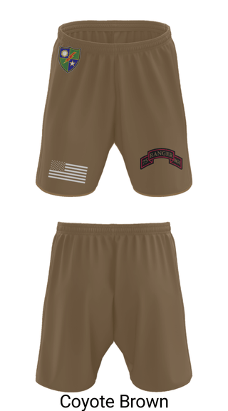 Athletic Shorts With Pockets, 75th Ranger Regiment, Army, Teamtime, Team time, sublimation, custom sports apparel, team uniforms, spirit wear, spiritwear, sports uniforms, custom shirts, team store, custom team store, fundraiser sports, apparel fundraiser